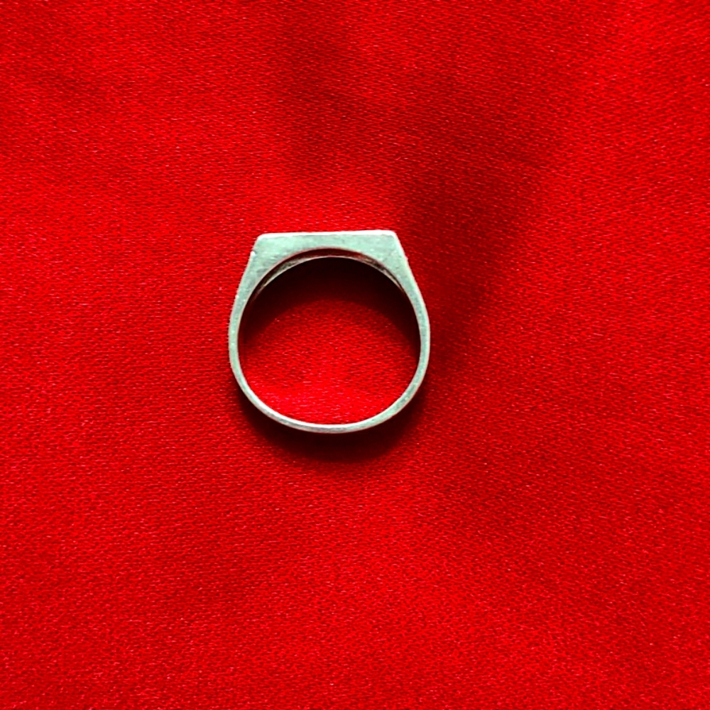Sterling silver fish ring